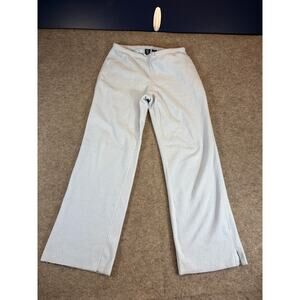 SO GSCJ Terry Cloth Lounge Pants Womens Medium Blue Soft Relaxed Straight Casual